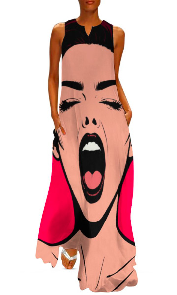 Puccelli Woman Singing designer dress